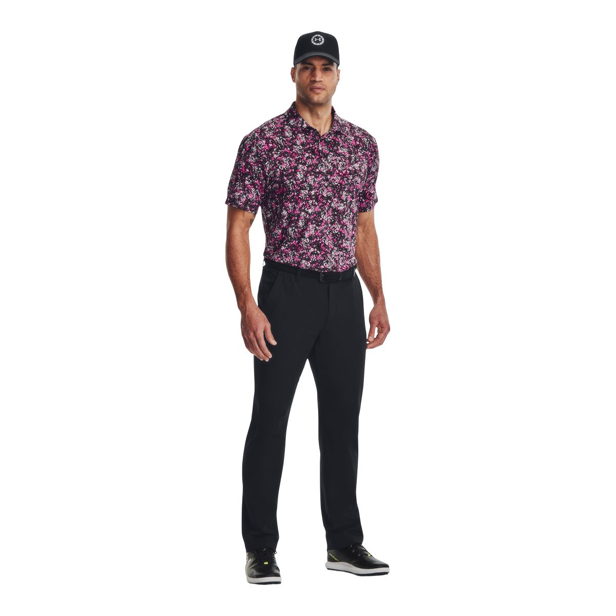 Under Armour Men's Playoff Polo 3.0 Print Polo T Shirt