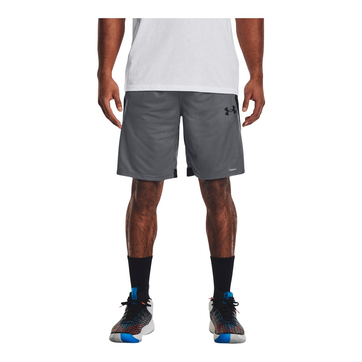Under Armour Men's Baseline 10-in Basketball Shorts Loose Fit