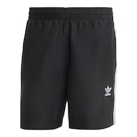 adidas Originals Men's 3-Stripe SH 15.5 Inch Volley Shorts Front_Flat
