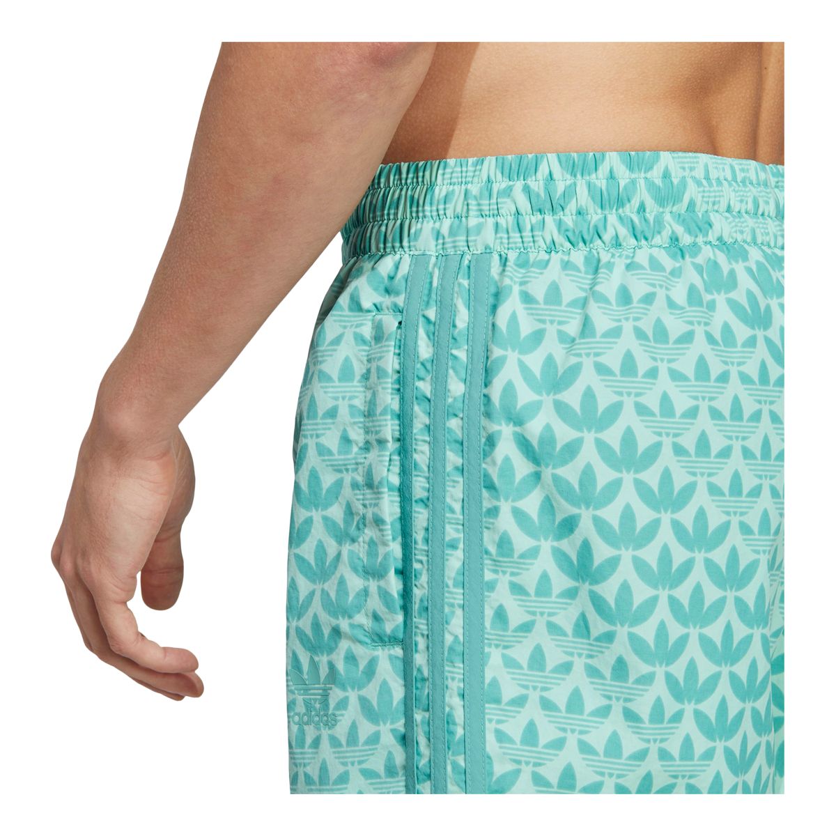 adidas Originals Men's Mono All Over Print SH 19 Inch Volley Shorts