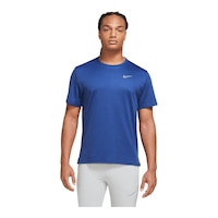 Nike Men's Miler Dri-FIT UV T-Shirt Front_Flat