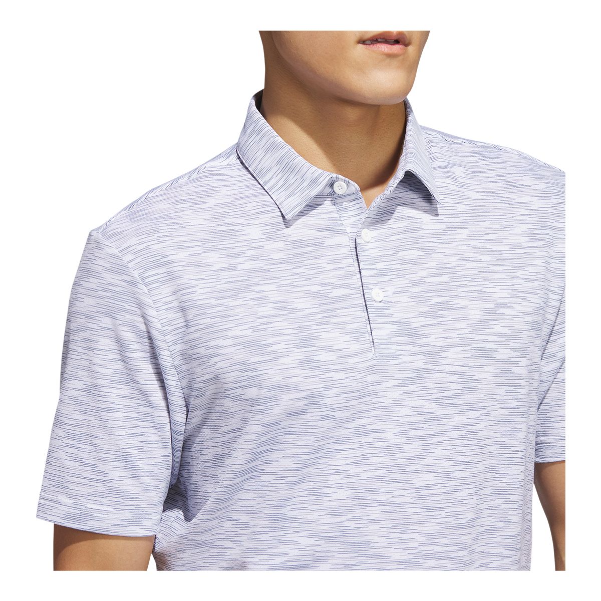 adidas Golf Men's Versatile Textured Polo T Shirt