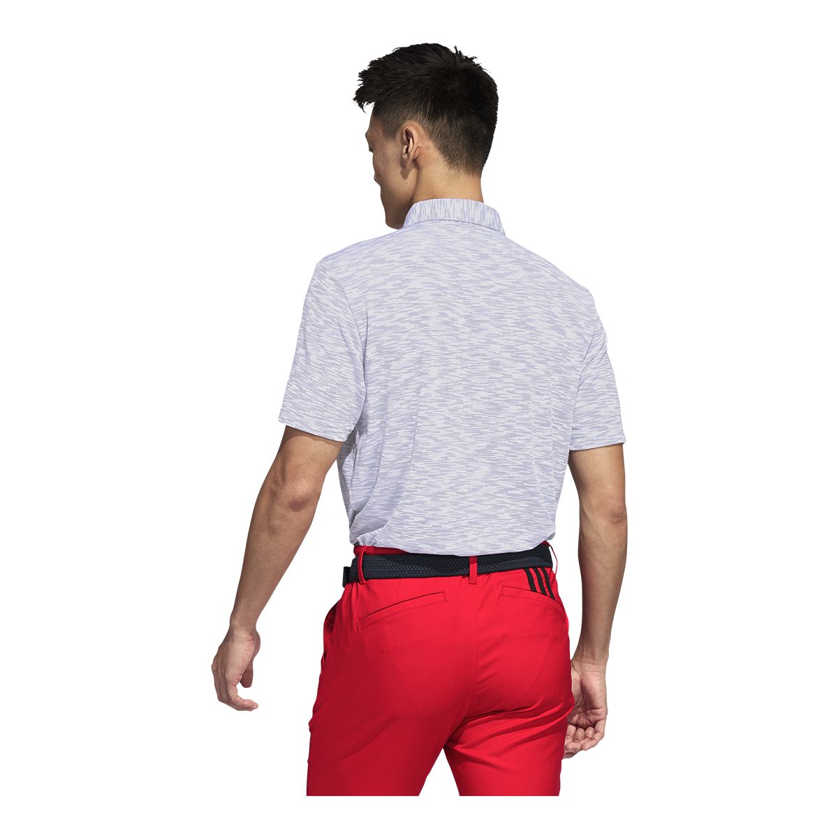 adidas Golf Men's Versatile Textured Polo T Shirt