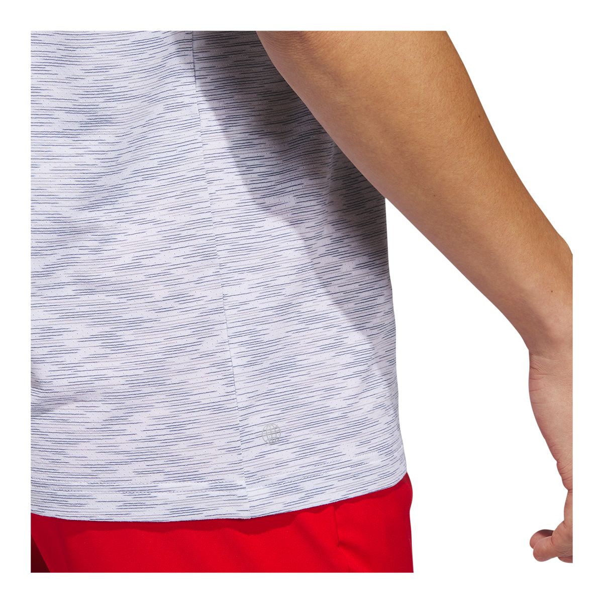 adidas Golf Men's Versatile Textured Polo T Shirt