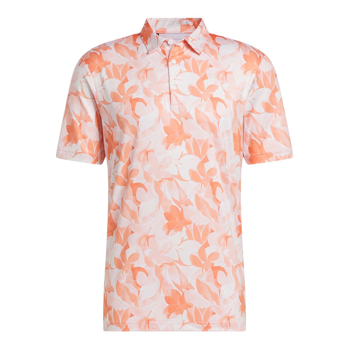 adidas Golf Men's Floral Polo T Shirt
