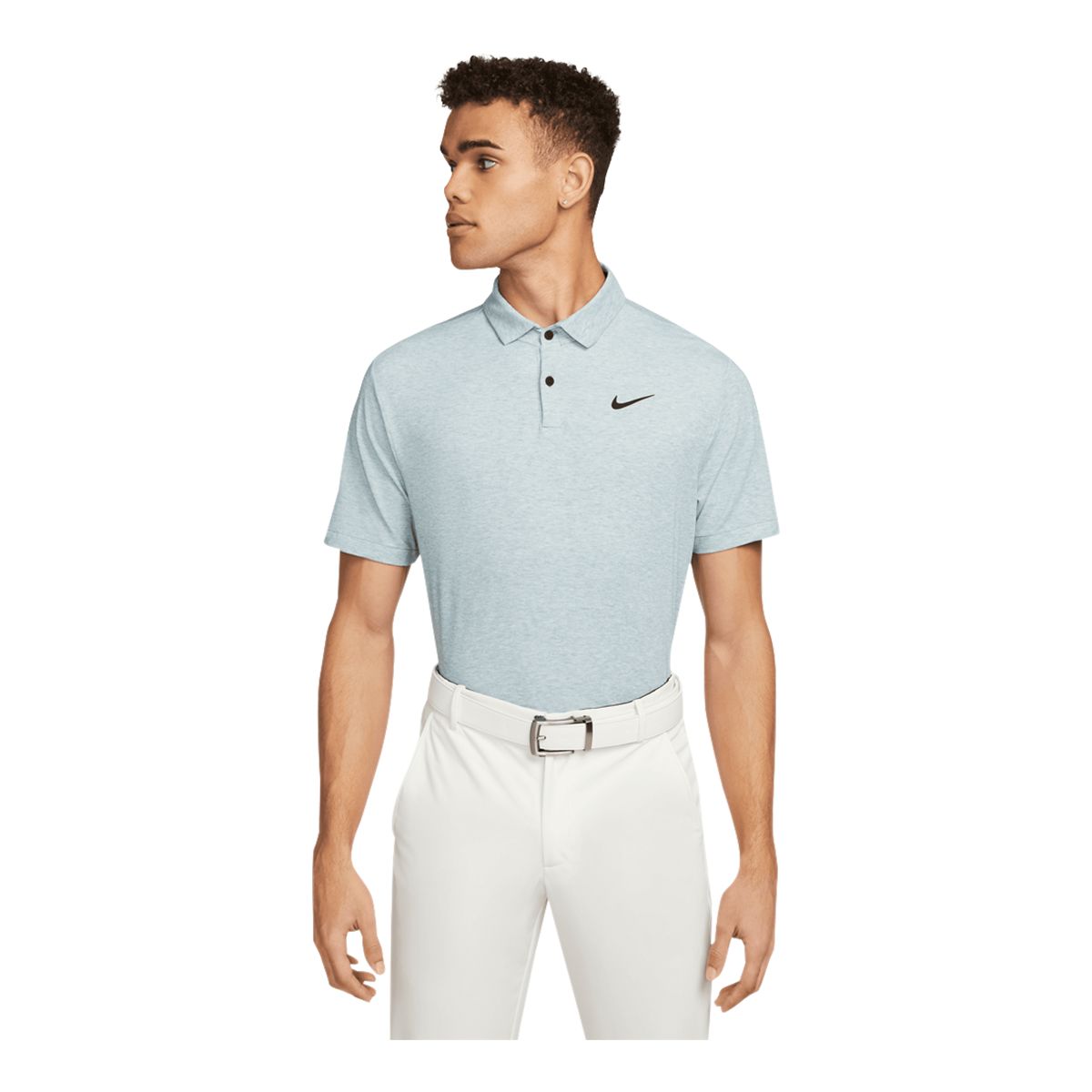 Nike dri outlet fit heather polo