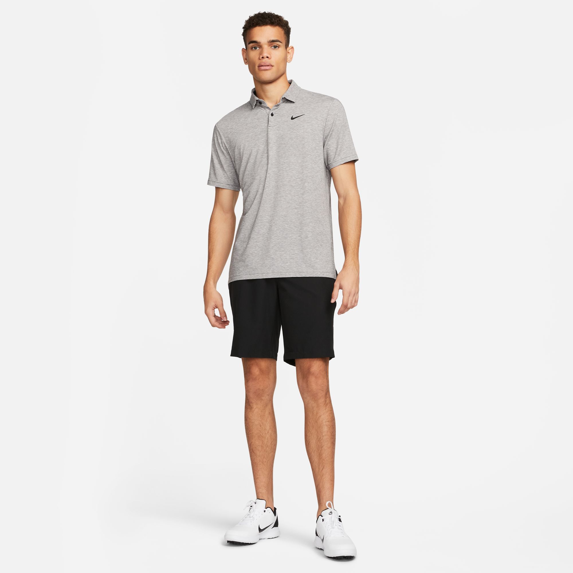 Nike dry vapor heather on sale polo