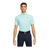 Nike Golf Men's Dri-FIT Tour Heather Polo T Shirt Front_Flat