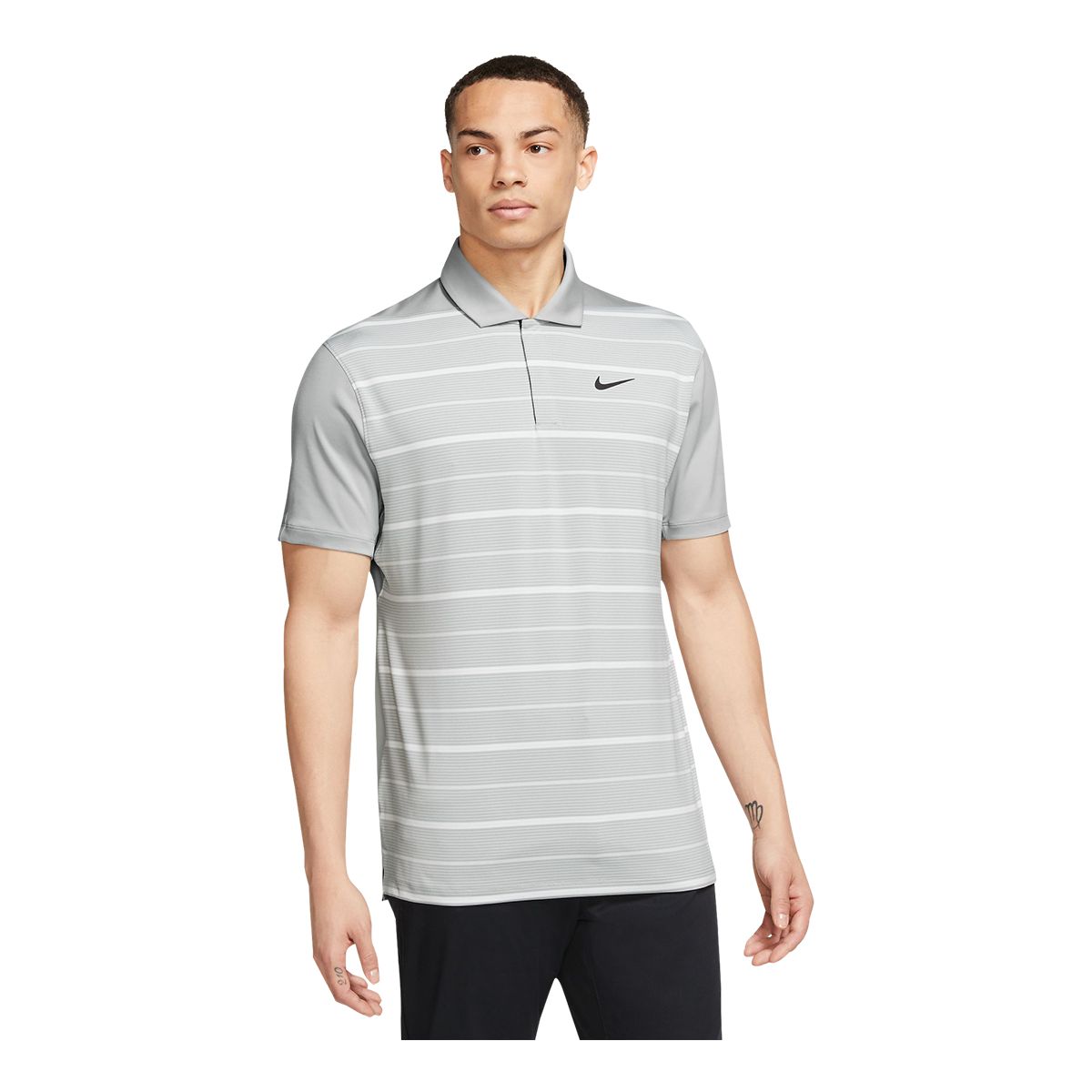 Nike dry stripe on sale polo