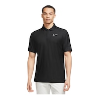 Nike Golf Men's Tiger Wood Dri-FIT Tech Pique Polo T Shirt Front_Flat