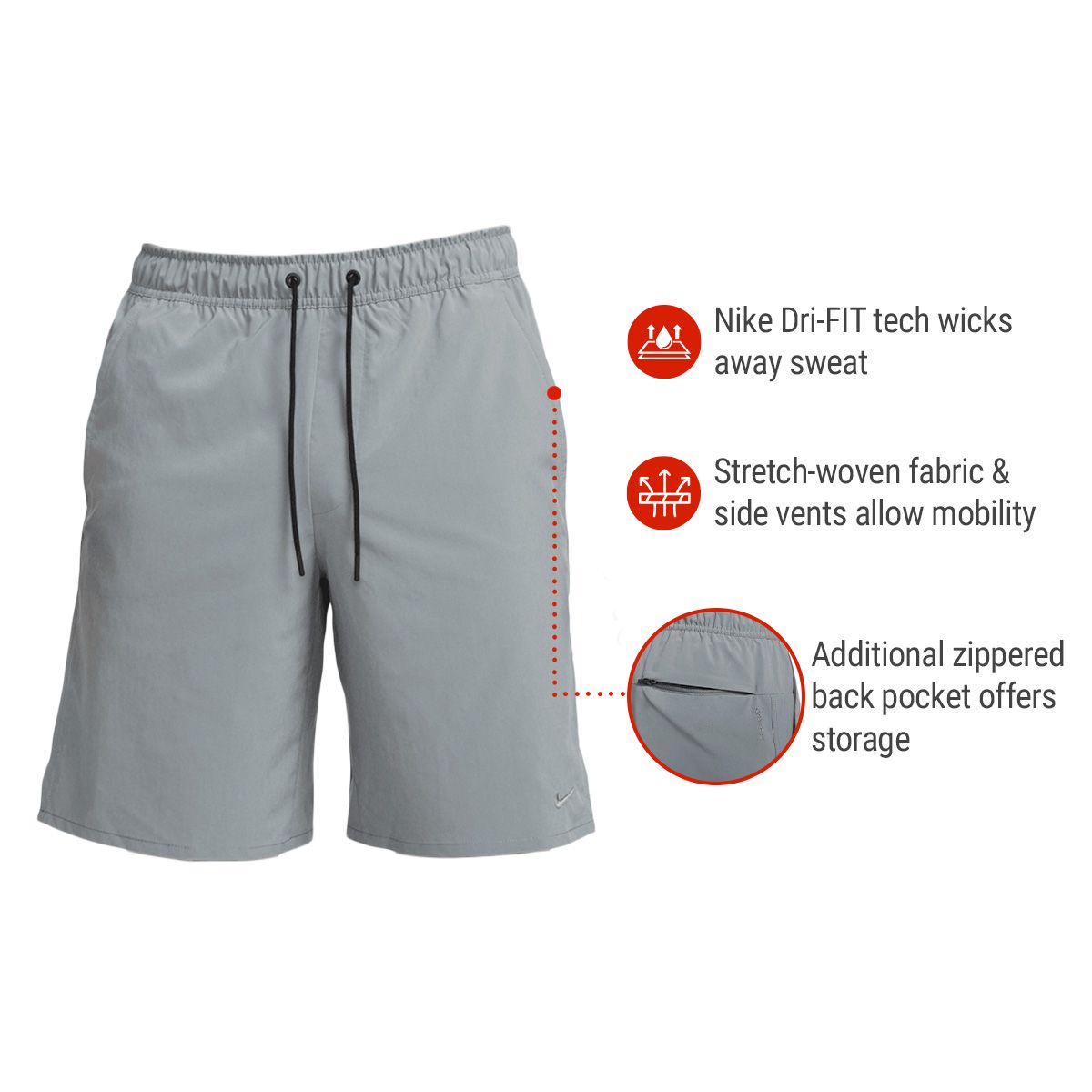 Nike Men's Dri-FIT Unlmtd Woven 9 Inch Shorts
