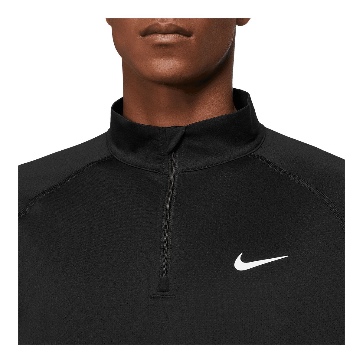 Nike Men s Dri FIT Ready 1 4 Zip Long Sleeve Top SportChek