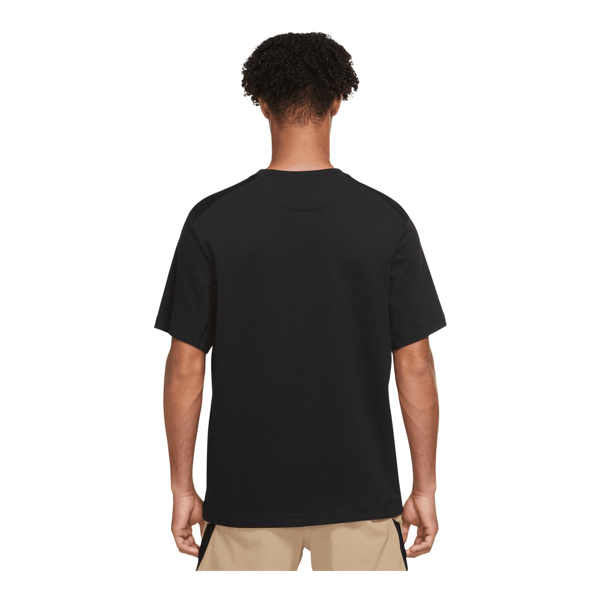 Plain black dri fit shirts sale