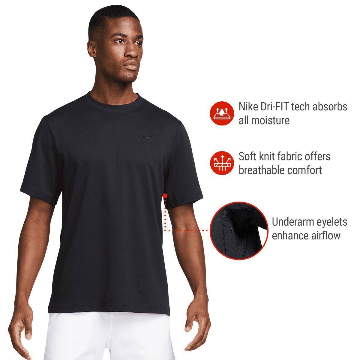 Nike Men's Dri-FIT Primary T Shirt