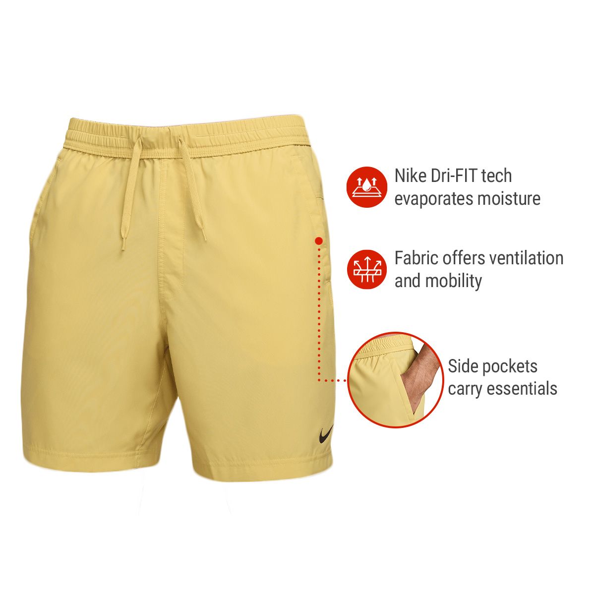 Nike Men's Dri-FIT Form 7 Inch Shorts