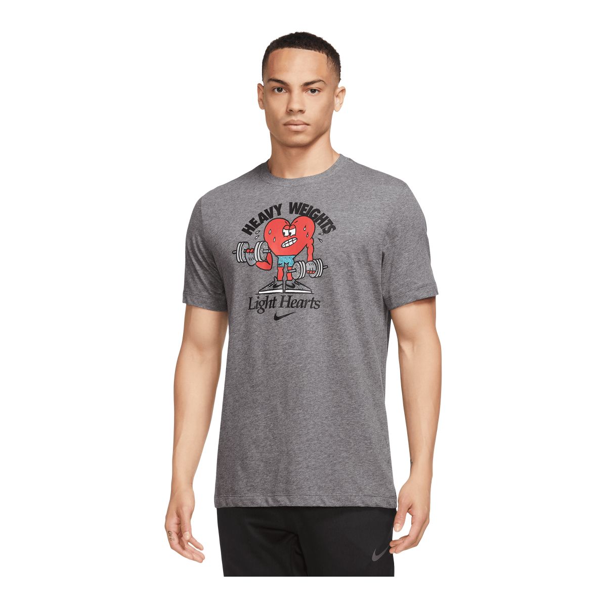 Nike Men's Dri-FIT Heart Humor T-Shirt