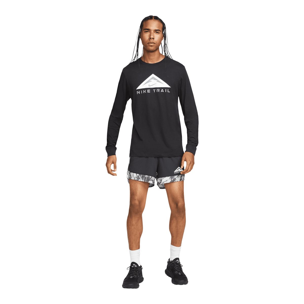 Nike Men's Trail Run Graphic Long Sleeve T Shirt | SportChek