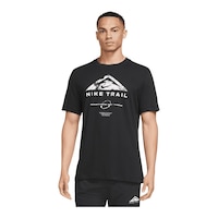 Nike Men's Trail Run T Shirt Front_Flat