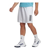 adidas Men's Club 3-Stripe 7 Inch Shorts Front_Angled_Left