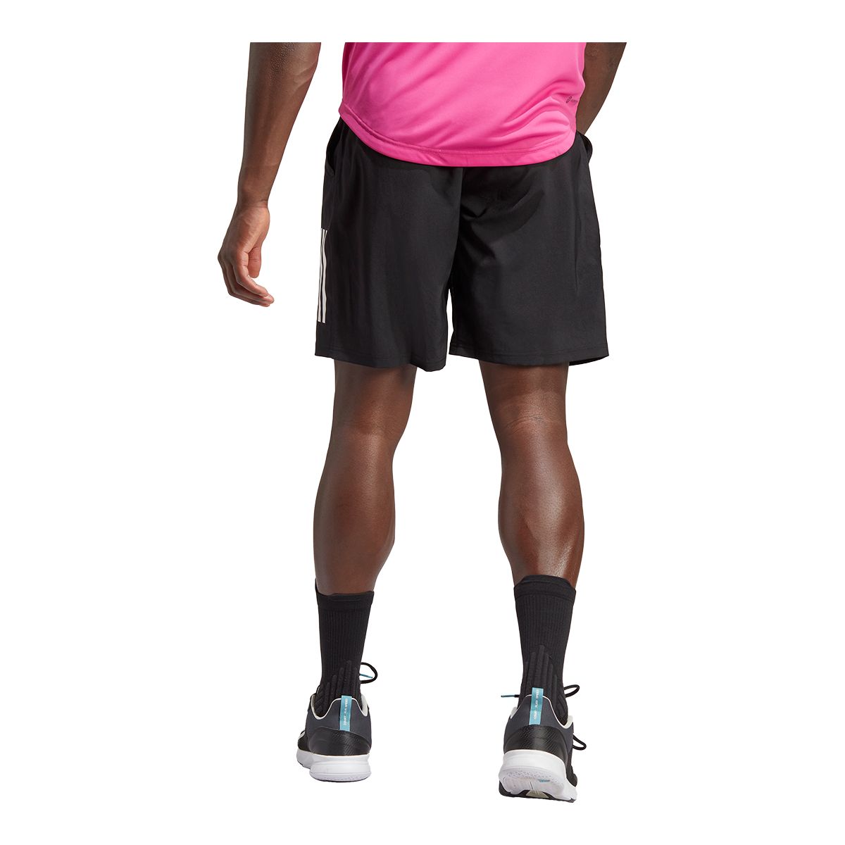 adidas Men's Club 3-Stripe 7 Inch Shorts