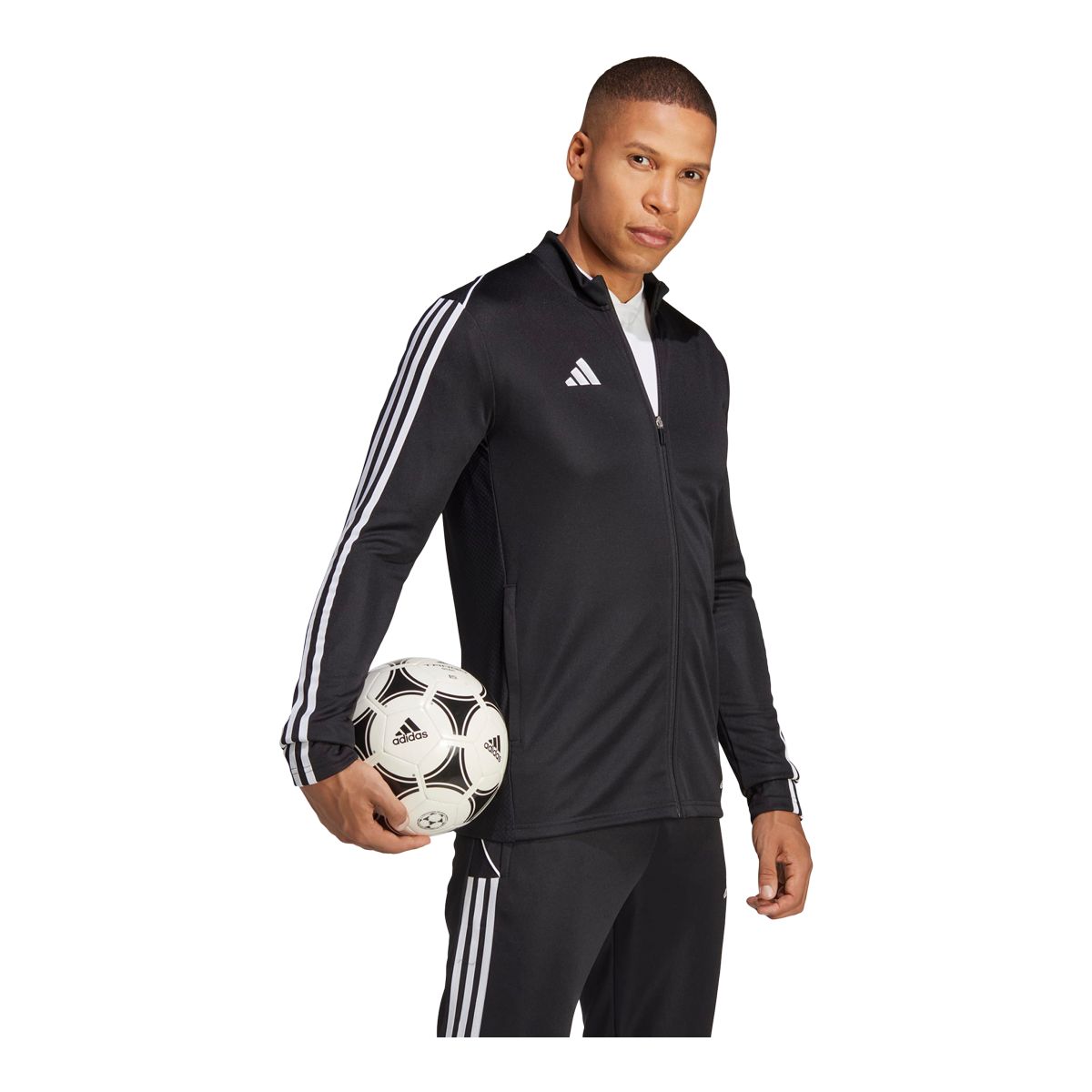 Adidas football training jacket best sale