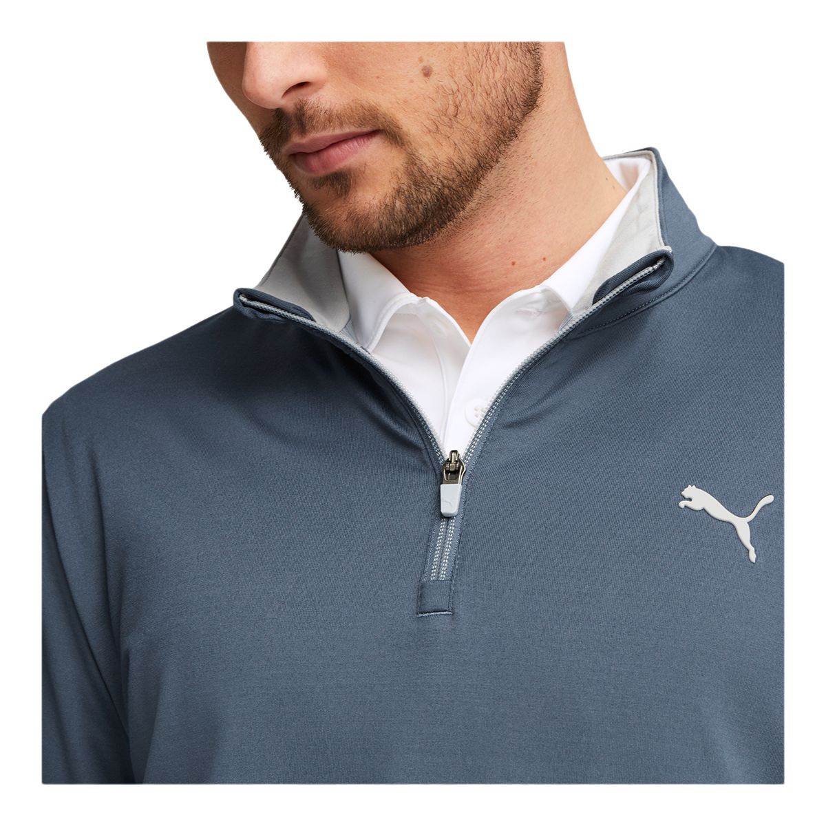 PUMA Men's Gamer Colorblock 1/4 Zip Pullover | SportChek