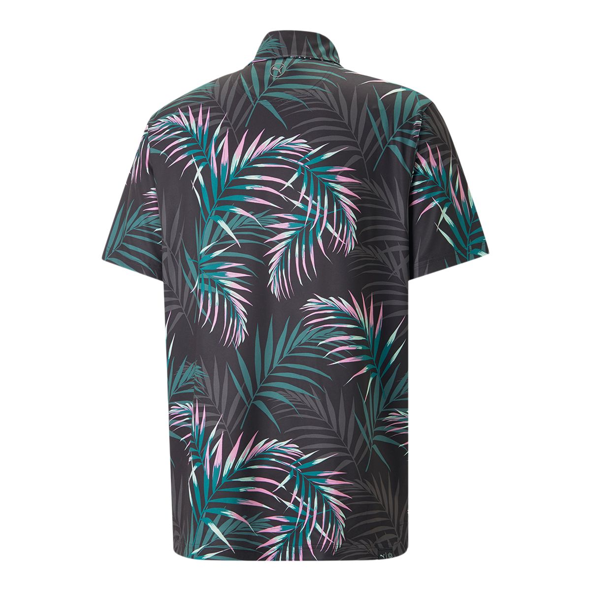PUMA Men's Cloudspun Palm Leaf Polo T Shirt