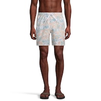 Quiksilver Men's Re-Mix 17 Inch NB Volley Shorts Front_Flat