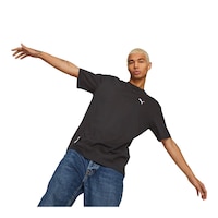 PUMA Men's RAD/CAL T Shirt Front_Three_Fourths_Angled_Left