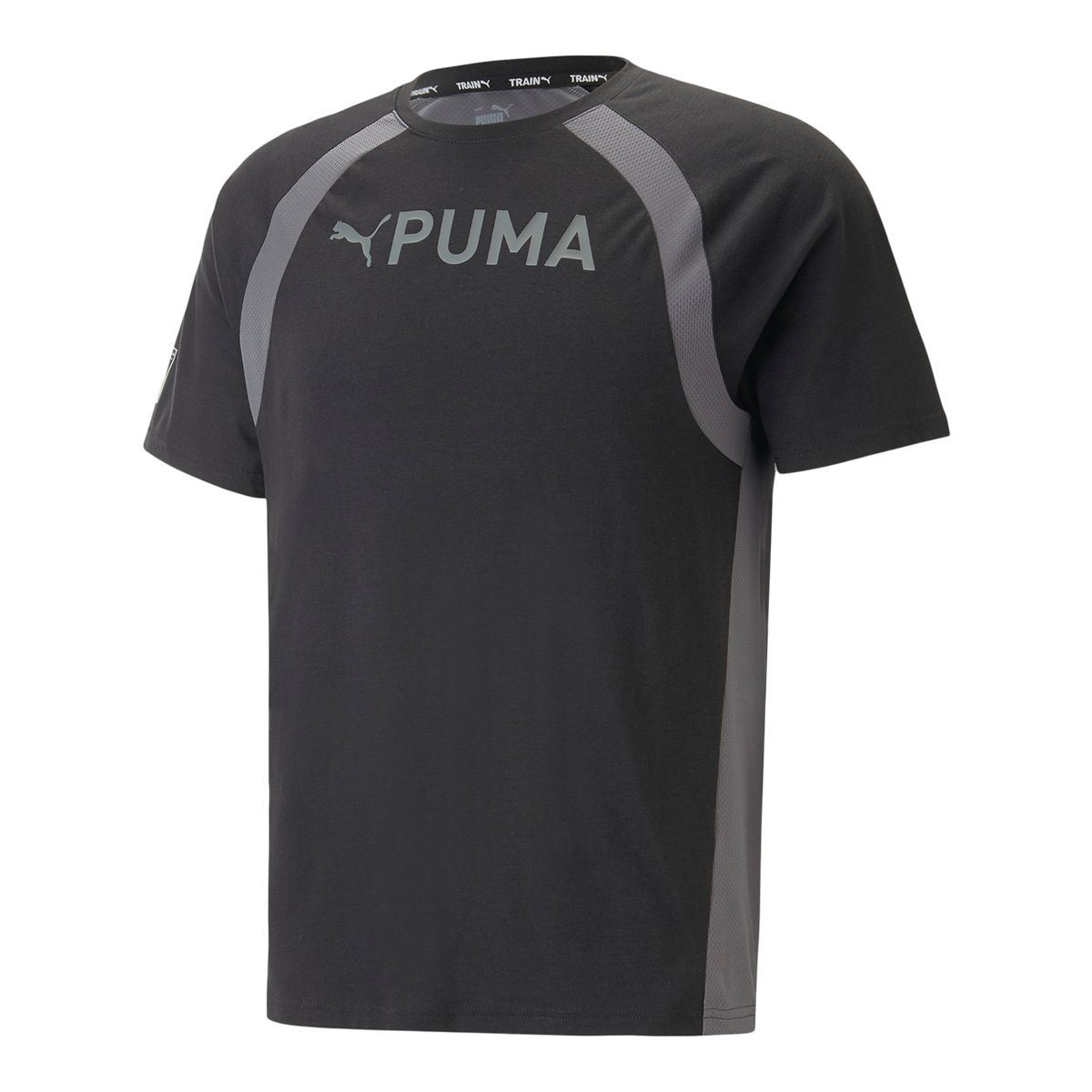 PUMA Men's Train Fit Tri Blend T Shirt