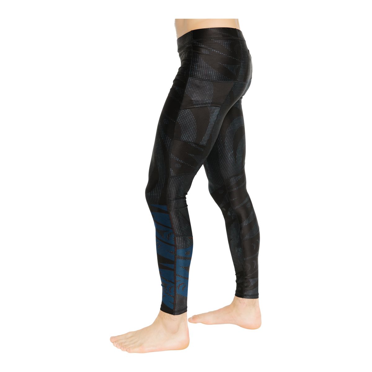 NoMiNoU Men's Reversible Salmon Run Leggings