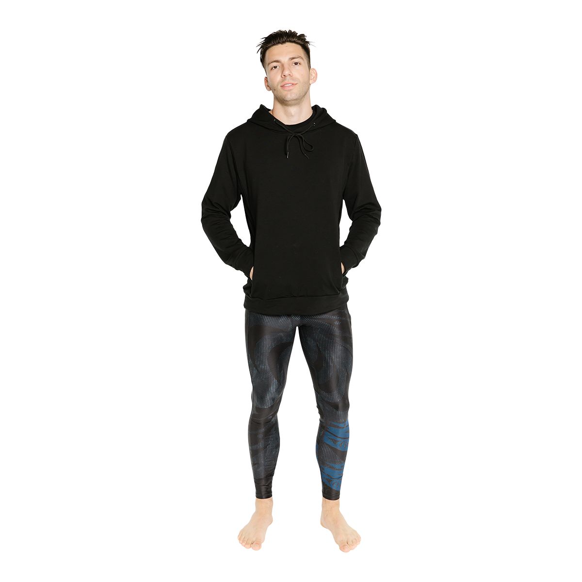 NoMiNoU Men's Reversible Salmon Run Leggings