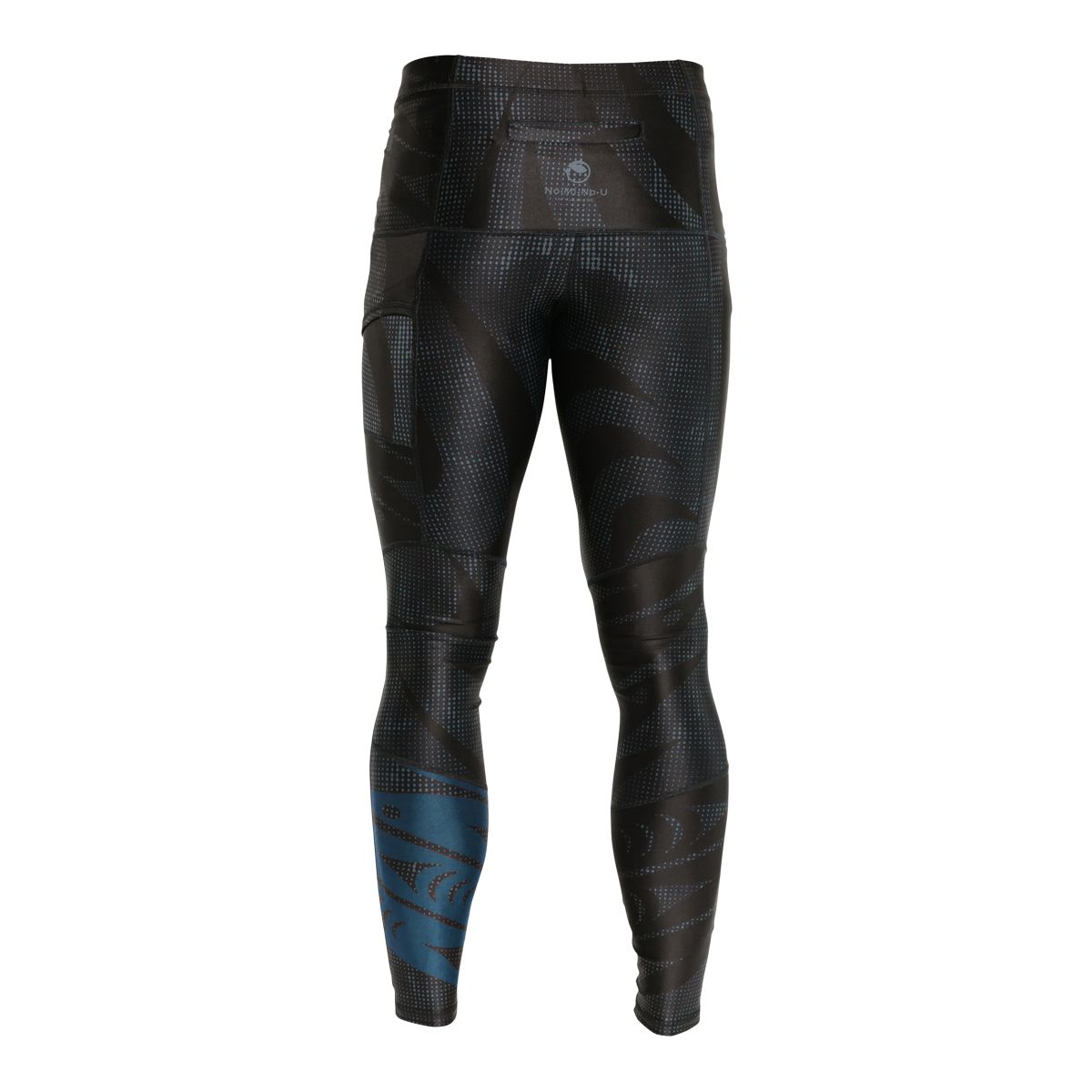 NoMiNoU Men's Reversible Salmon Run Leggings