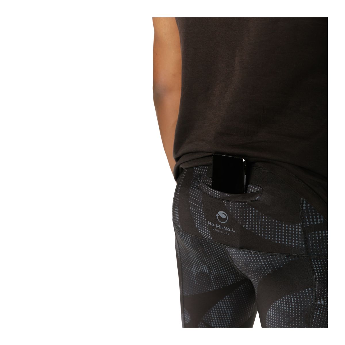 NoMiNoU Men's Reversible Salmon Run Leggings