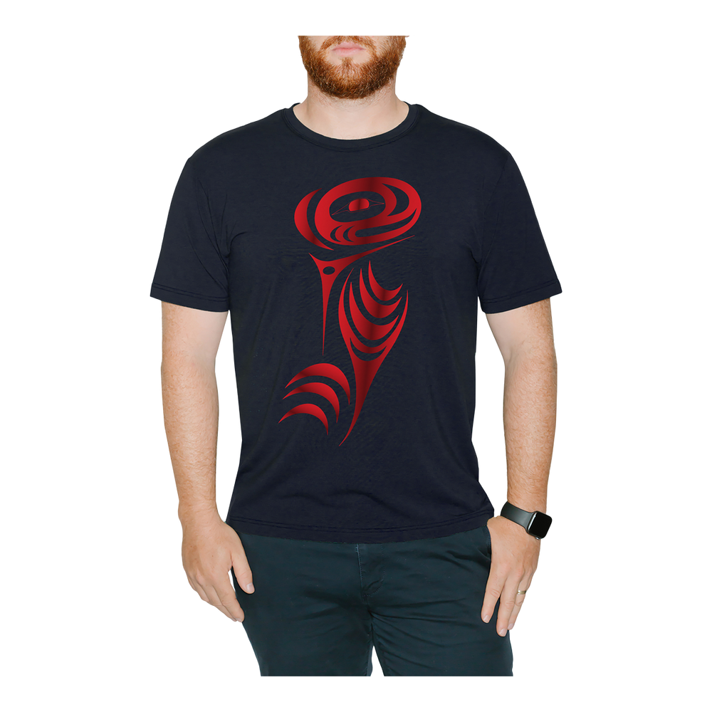 NoMiNoU Men's Salmon Run T Shirt