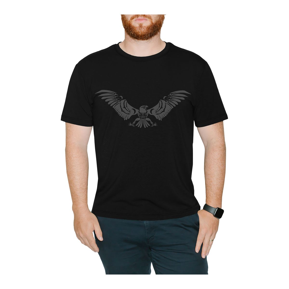 NoMiNoU Men's Eagle T Shirt