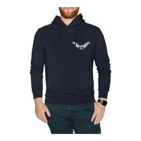 NoMiNoU Men's Eagle Pullover Hoodie Front_Flat