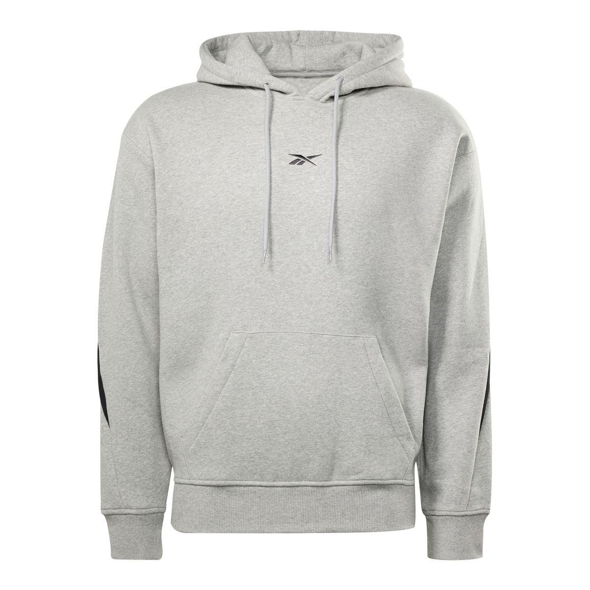 Grey best sale reebok hoodie