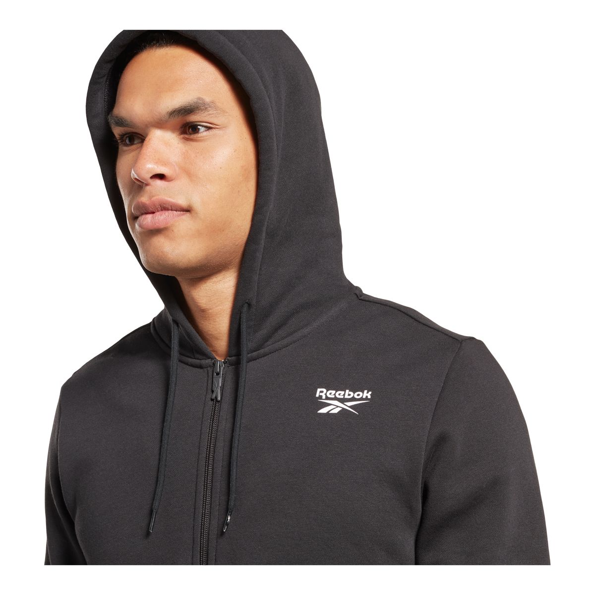 Reebok Men's ID Small Vector Fleece Full Zip Hoodie | Sportchek