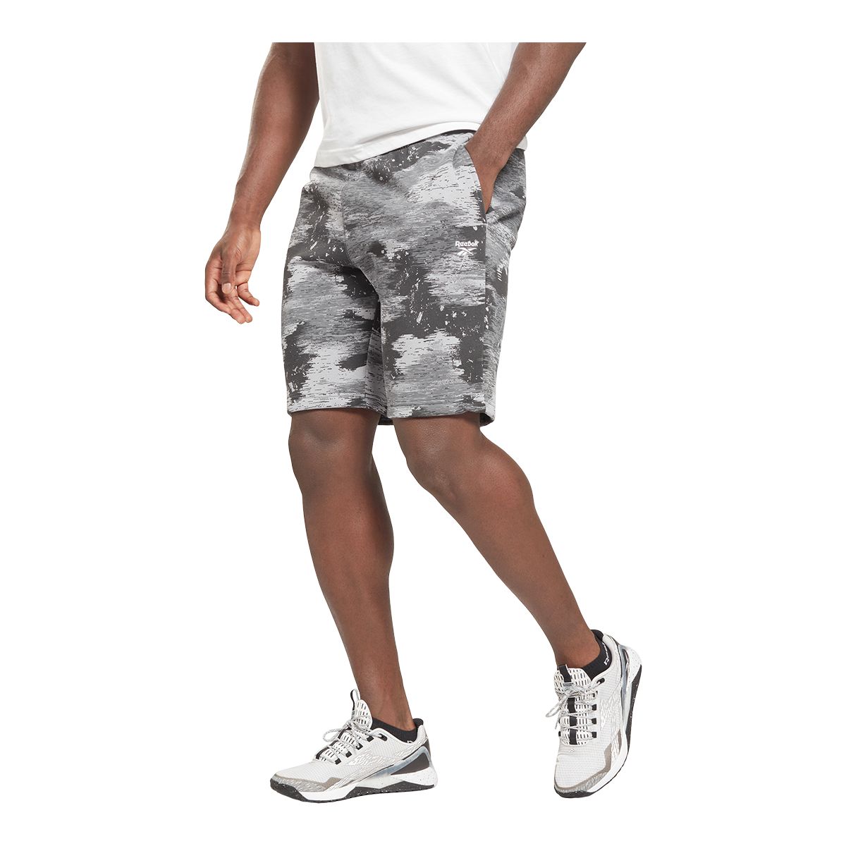 Reebok Men's ID Modern Camo Fleece Shorts | SportChek