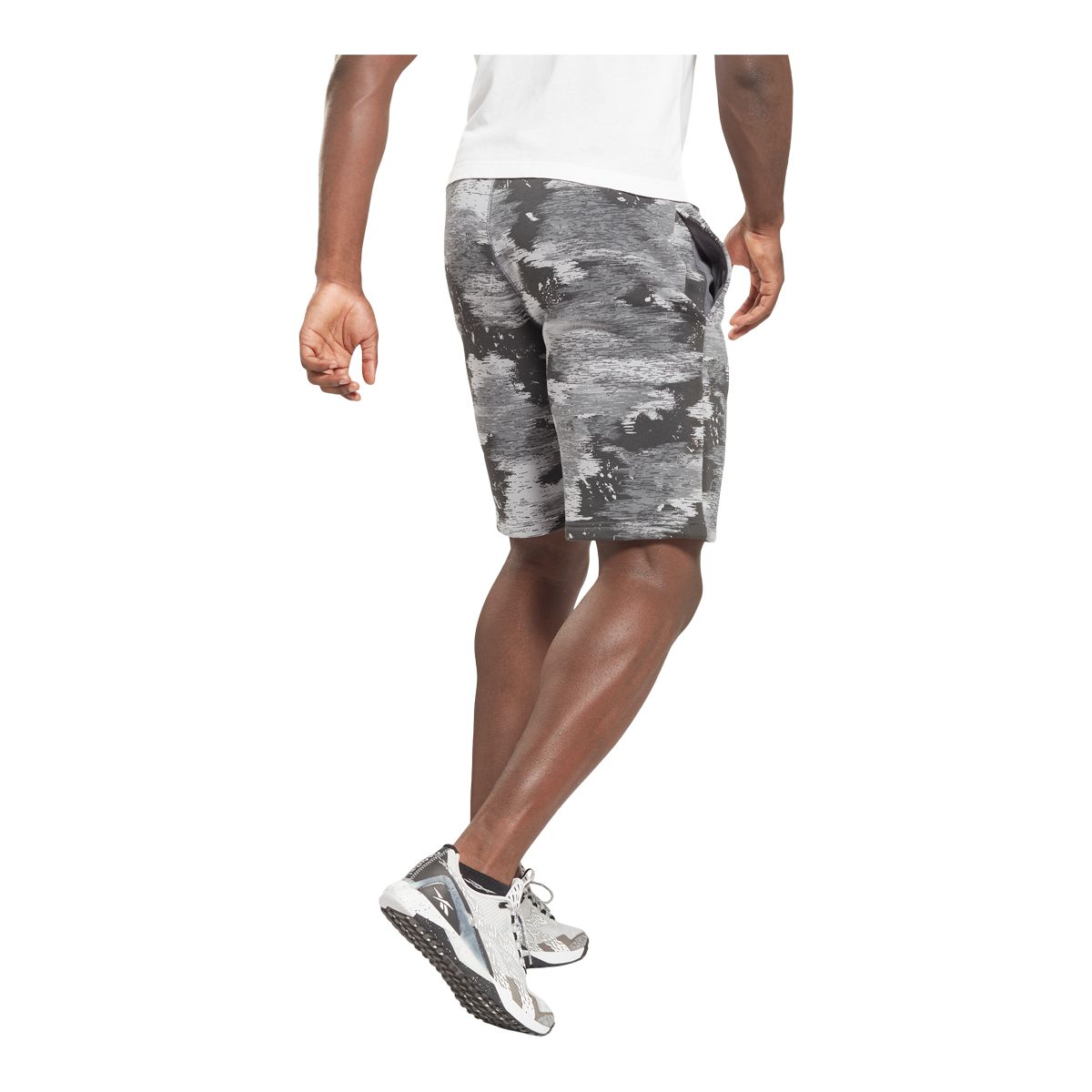 Nike fleece deals shorts camo