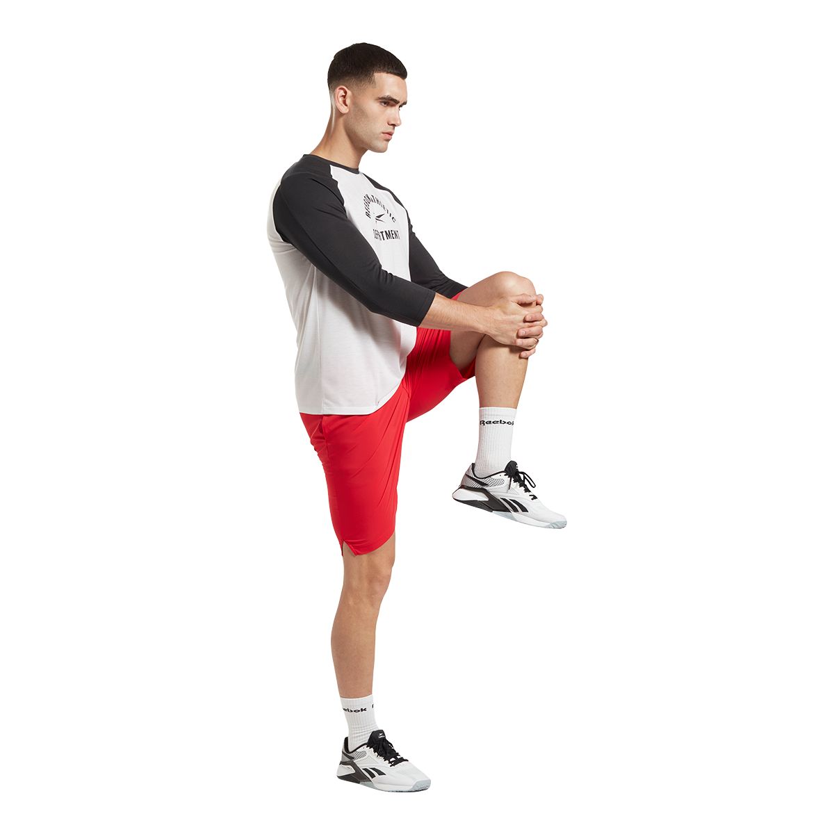 Reebok Men's ID Train 3/4-Sleeve T-Shirt