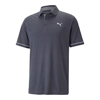 PUMA Men's Haystack Polo Shirt Front_Three_Fourths_Angled_Left