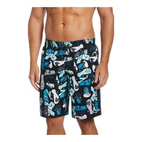 Nike Men's Sneaker 9 Inch Volley Shorts Front_Angled_Left