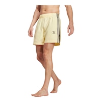 adidas Originals Men's 3-Stripe SH 15.5 Inch Volley Shorts Front_Angled_Left