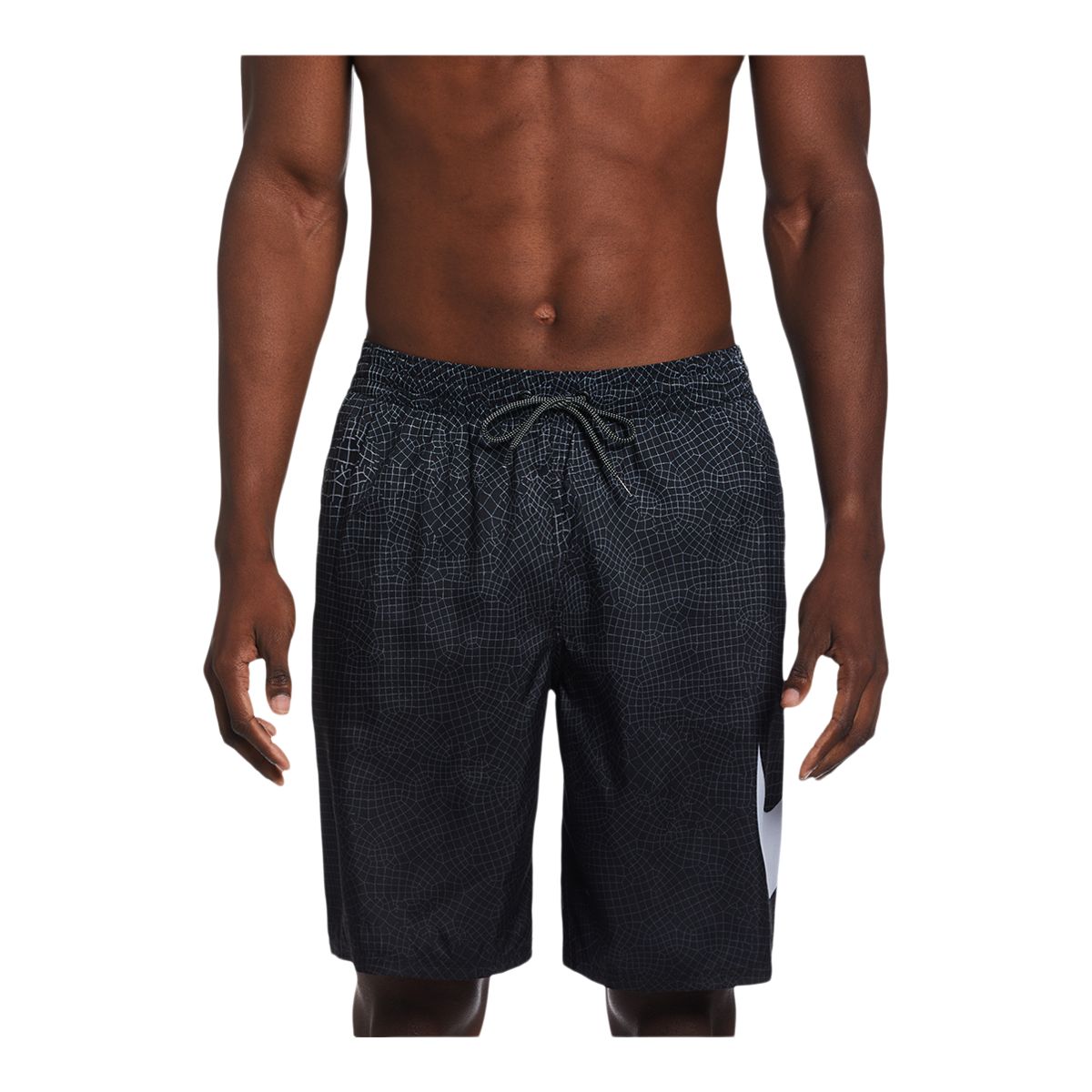 Nike Men's Grid Swoosh 9 Inch Volley Shorts