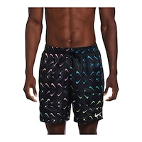 Nike Men's Digi Swoosh Ombre Lap 7 Inch Volley Shorts Front_Flat