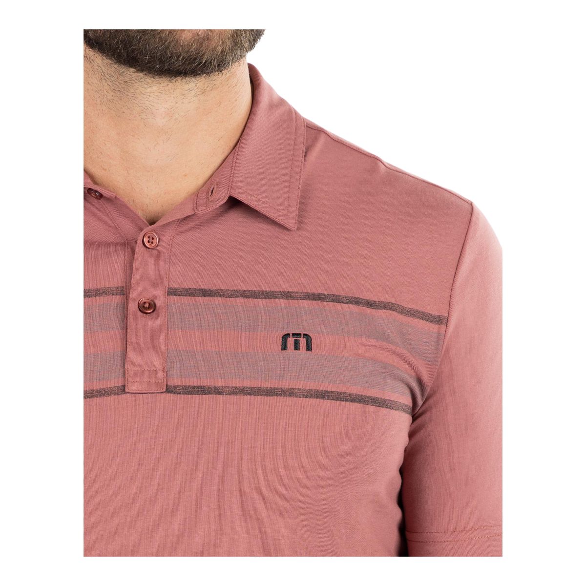 TravisMathew Men's Red River Polo T Shirt