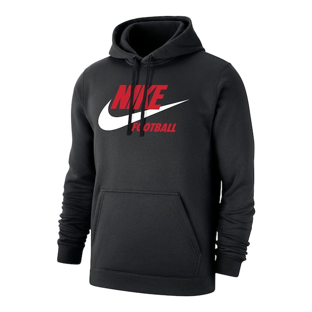 Nike Women's Wordmark Club (NFL Green Bay Packers) Pullover Hoodie in Black, Size: XL | 00Z500A7T-06J