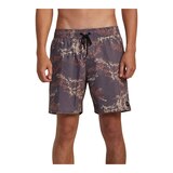 RVCA Men's Barnes Elastic 17 Inch Volley Shorts Front_Flat